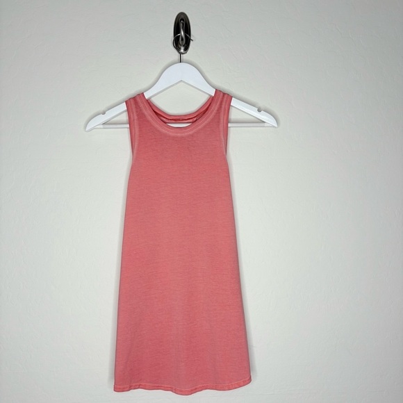 Lululemon All Tied Up Tank *Wash Sublimado Pigment Dye Rustic Coral Size 8 - Picture 2 of 6